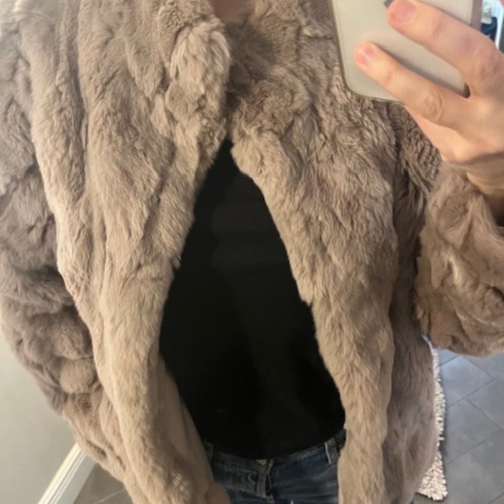 Rabbit Fur Jacket - image 1